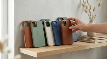 Beste iPhone-deksel illustrert som mobiltilbehør hos Mobiloversikt