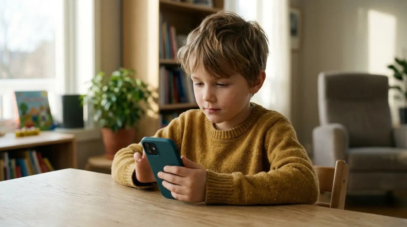 Mobil til barn illustrert som mobil til barn og eldre hos Mobiloversikt