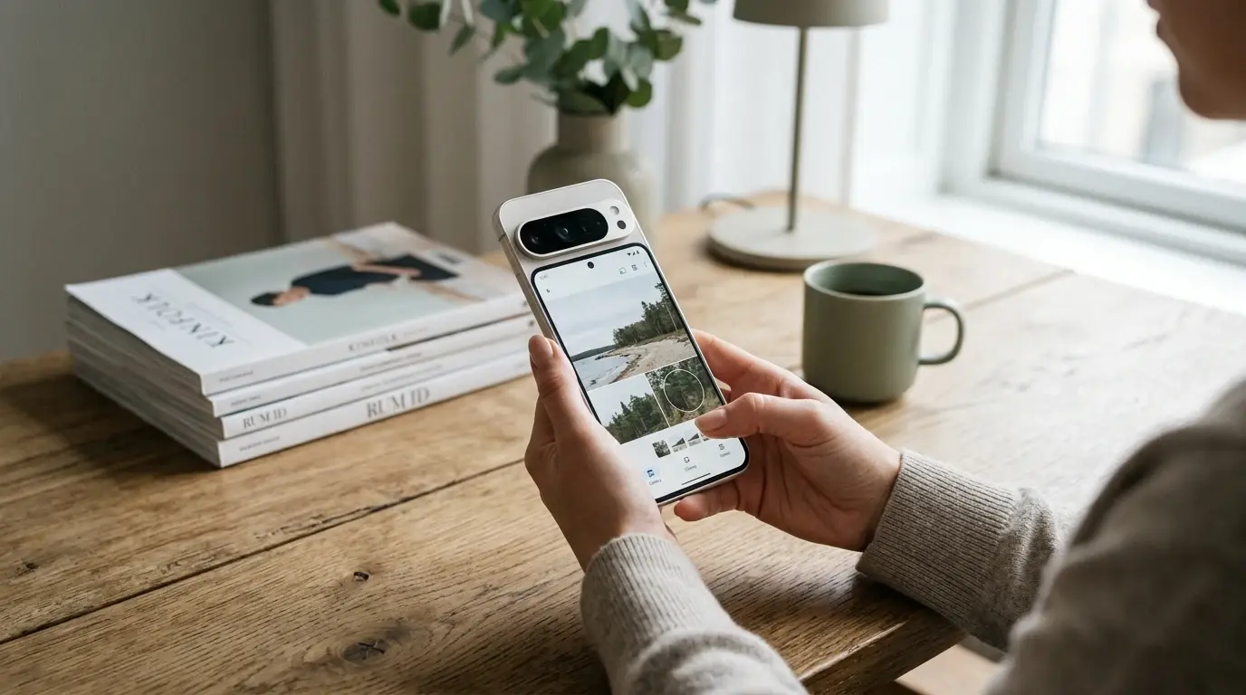 Pixel 9 illustrert som smarttelefoner hos Mobiloversikt